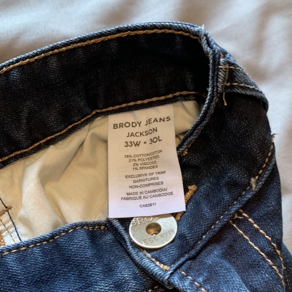 Men’s Brody Jeans Excellent Condition - Picture 3 of 3